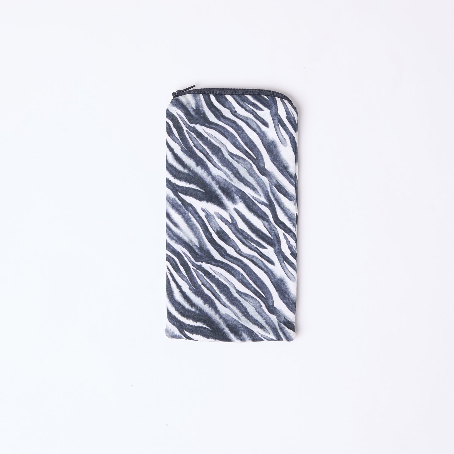 SILK GLASSES CASE ZEBRA