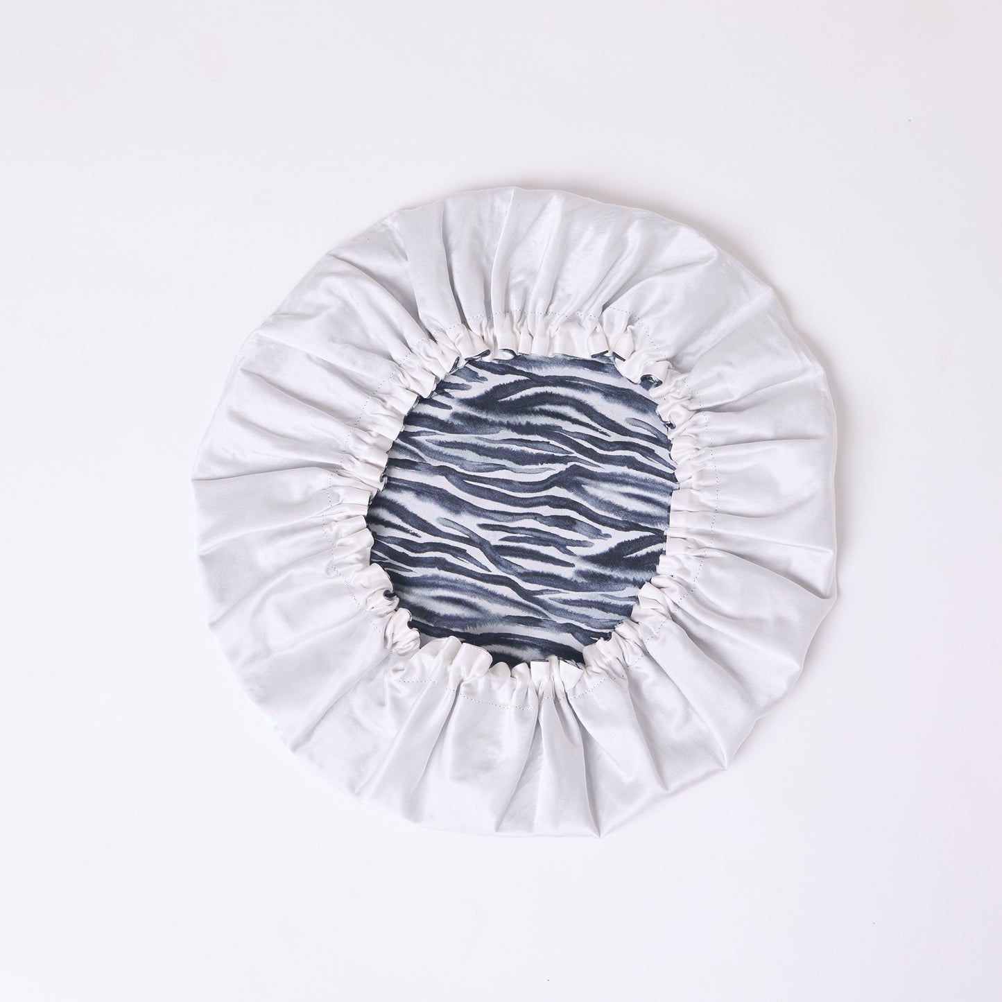 MULBERRY SILK BONNET ZEBRA