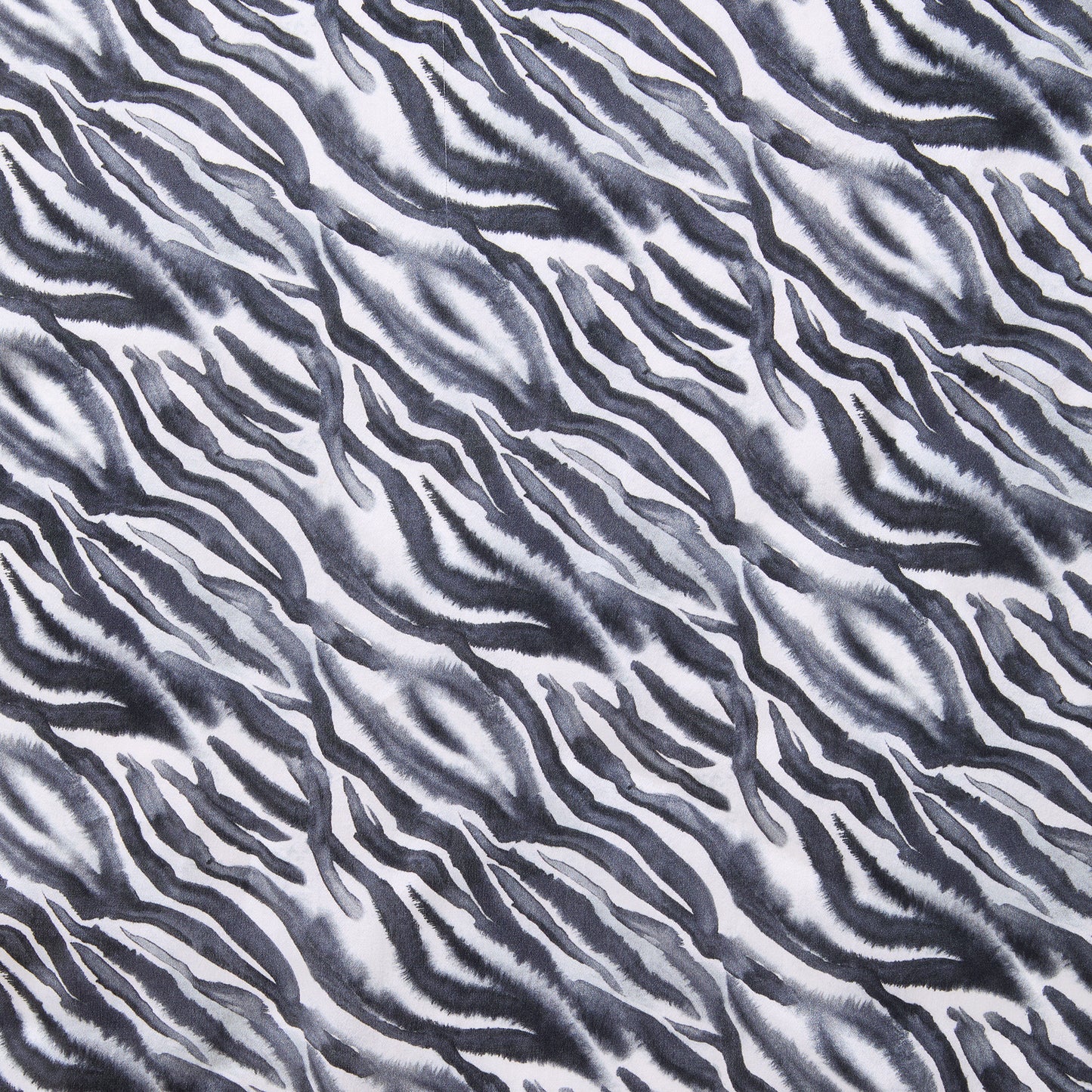 LARGE SQUARE SILK SCARF ZEBRA