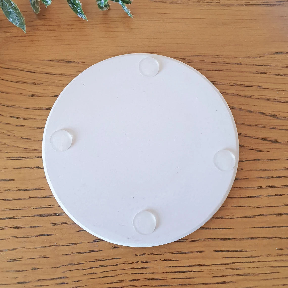 Ceramic coaster set of 4 hand painted designs