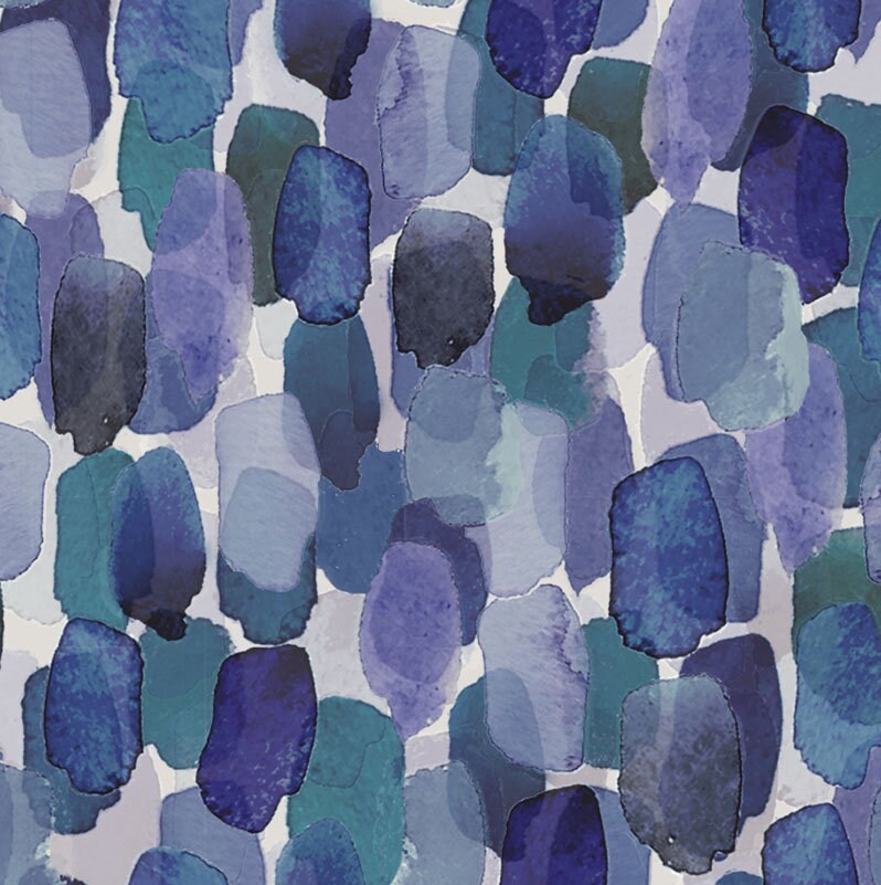 100% Silk Scarf Scrunchie Blue Skies