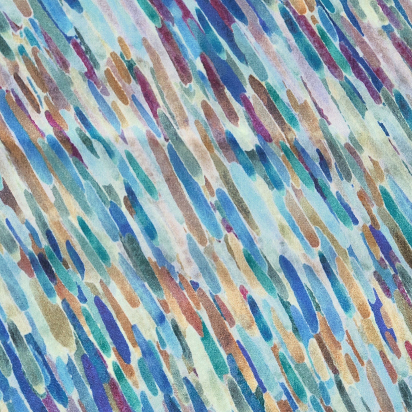 100% Silk Glasses Case Vibrant Abstract