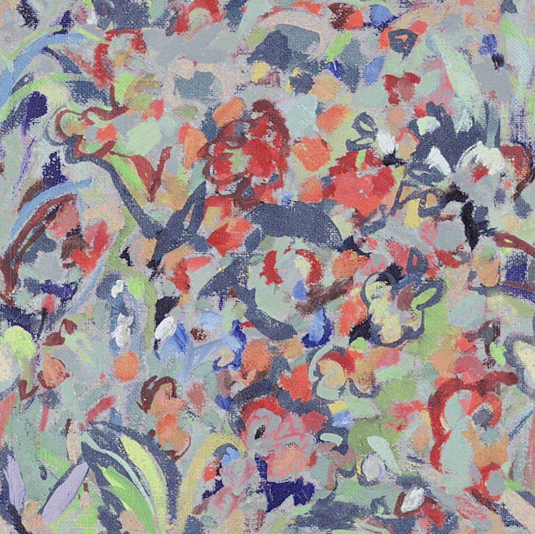 100% Silk Eye Mask Flower Field