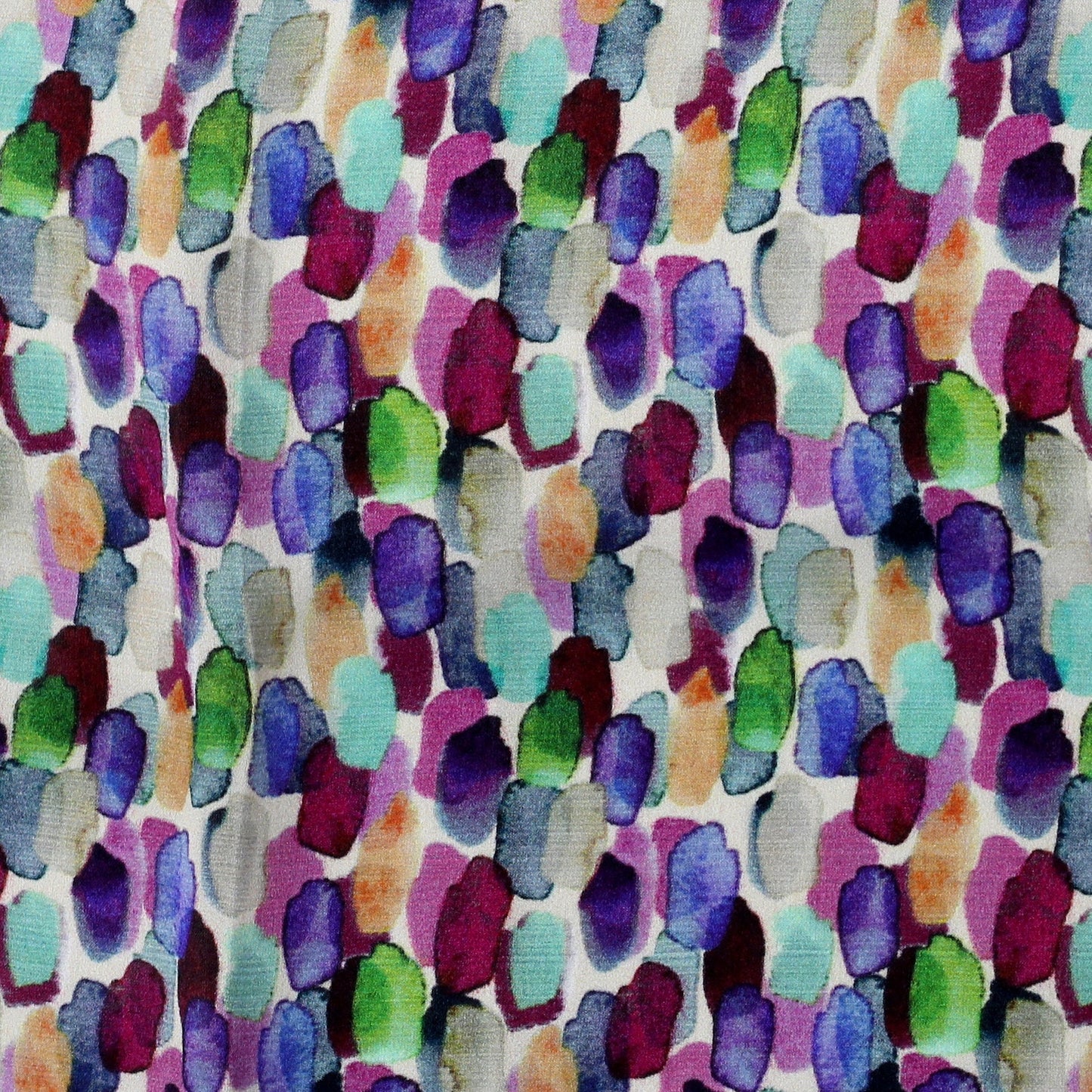 Silk Zipped Crossbody Phone Bag Brush Strokes