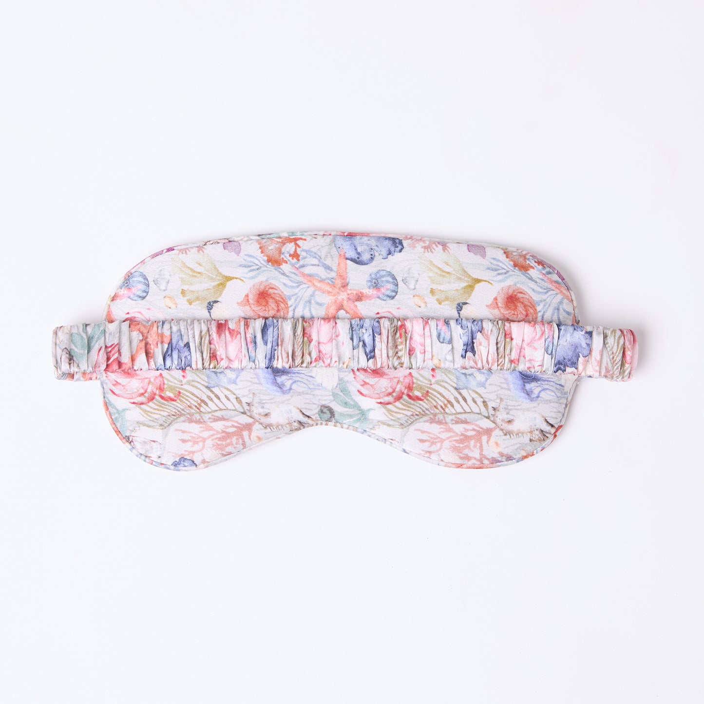 MULBERRY SILK EYE MASK UNDERSEA TREASURES