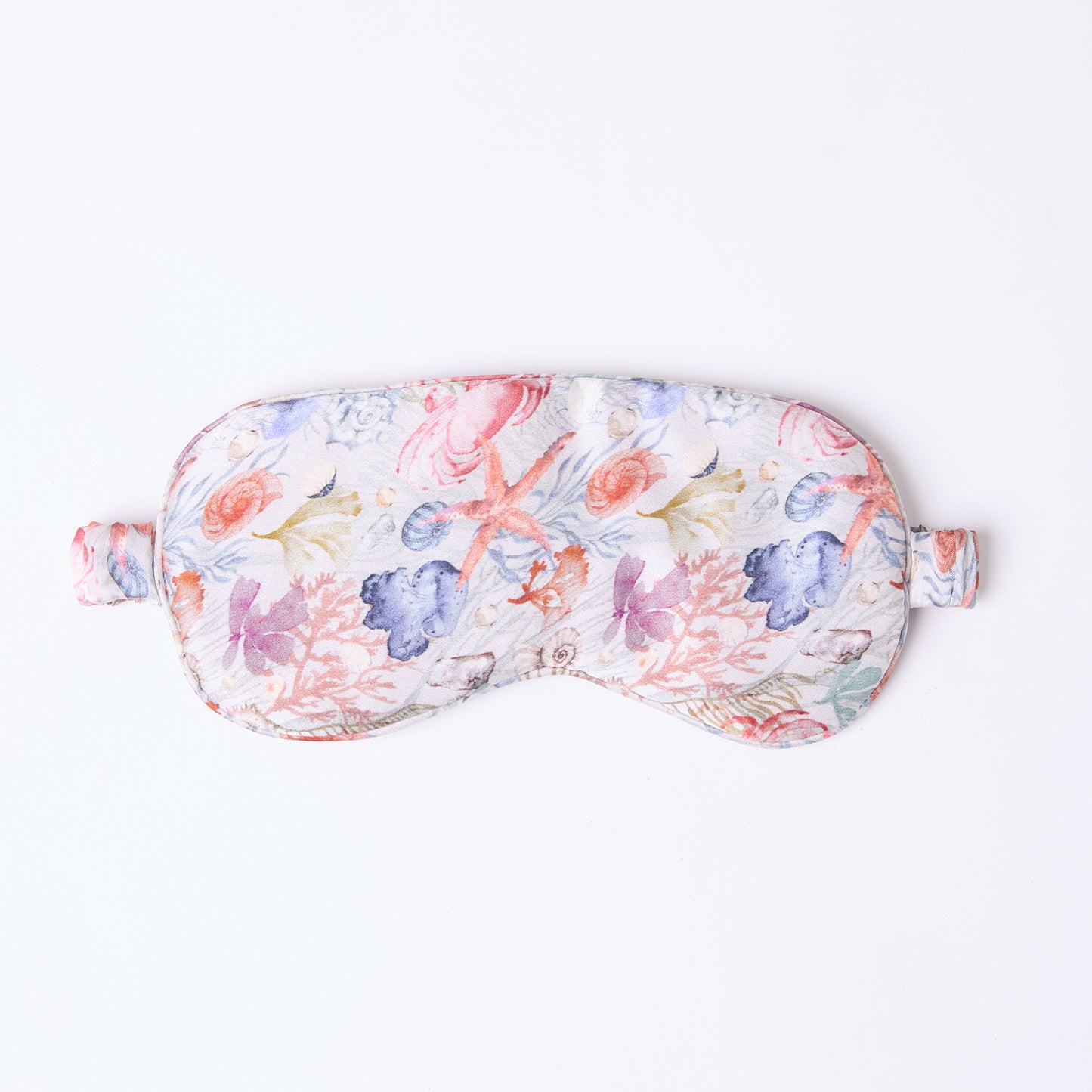 MULBERRY SILK EYE MASK UNDERSEA TREASURES