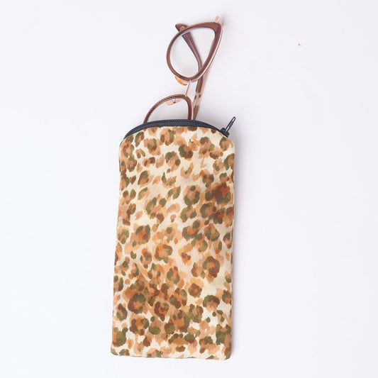 GLASSES CASE LEOPARD