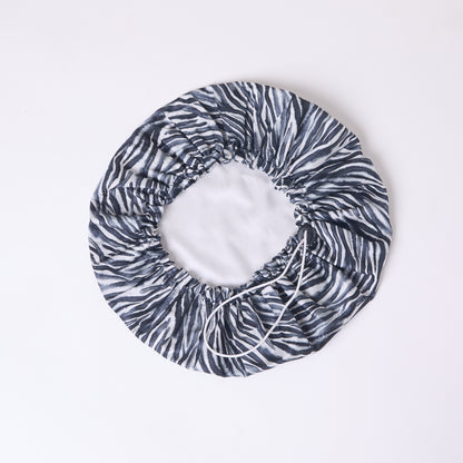 MULBERRY SILK BONNET ZEBRA