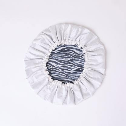 MULBERRY SILK BONNET ZEBRA