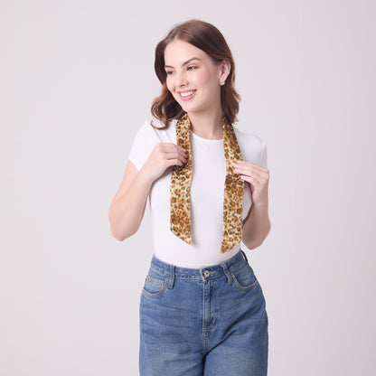 SLIM SCARF LEOPARD