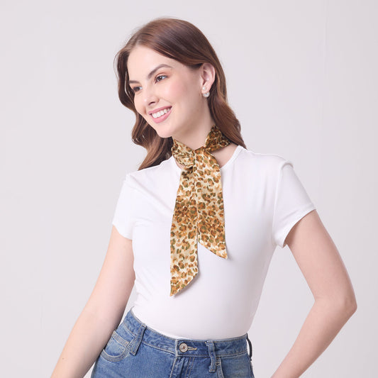SLIM SCARF LEOPARD