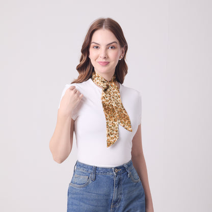 SLIM SCARF LEOPARD