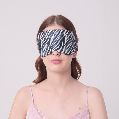 EYE MASK ZEBRA AND FLATLAY