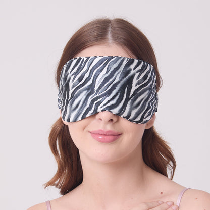EYE MASK ZEBRA AND FLATLAY