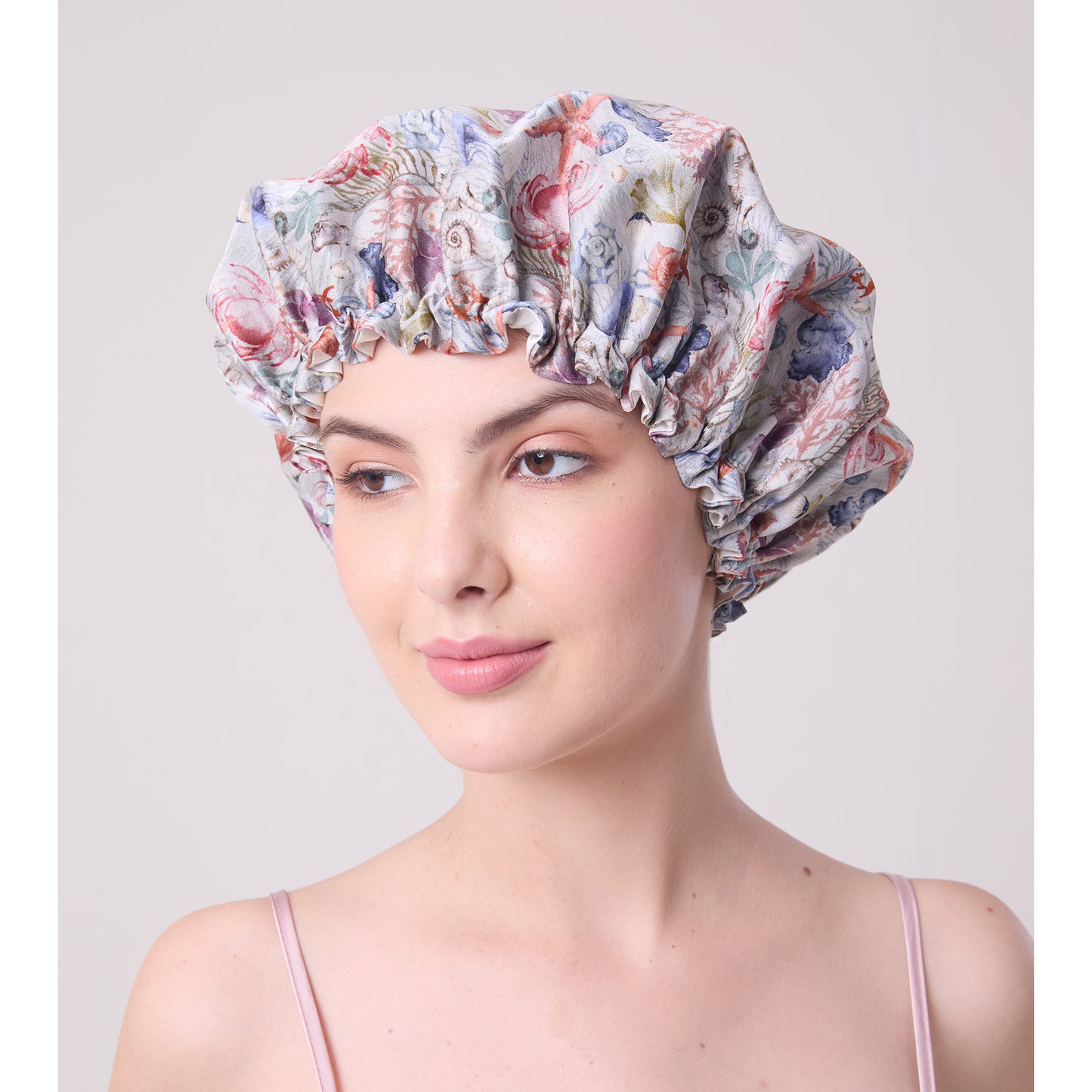 MULBERRY SILK BONNET UNDERSEA TREASURES