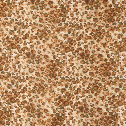 LARGE SQUARE SILK SCARF LEOPARD