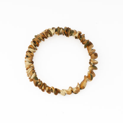 100% Silk Skinny Scrunchie Leopard