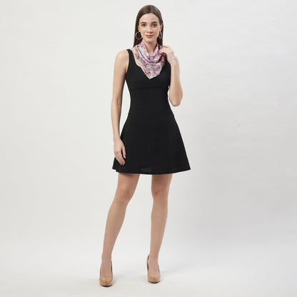 100% Silk Neckerchief Ditsy Floral