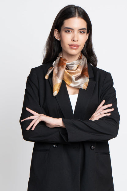 100% Silk Neckerchief organic